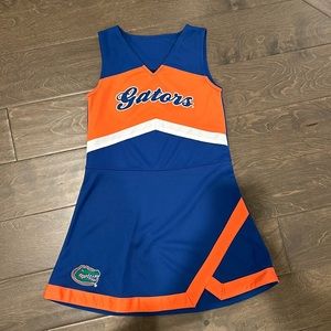 Florida Gators cheer dress, youth size 6x